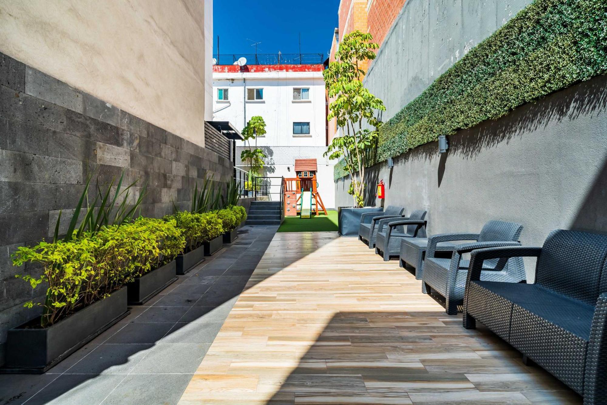 Casa Angel Dorado Appartement Mexico-stad Buitenkant foto